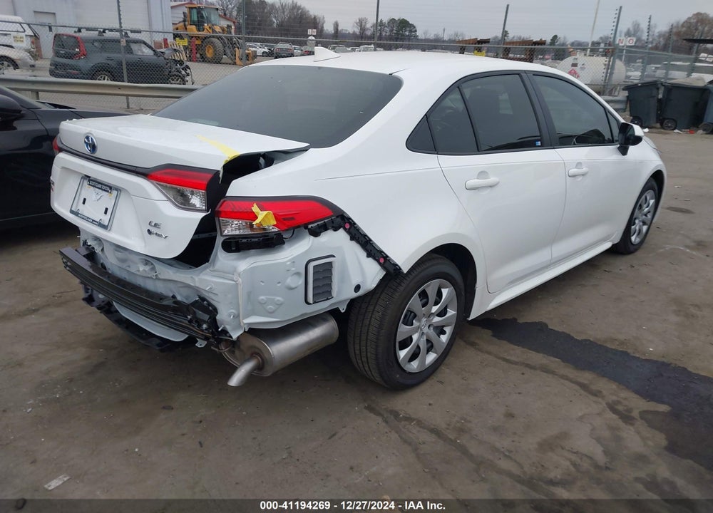 2025 TOYOTA COROLLA HYBRID LE VIN: JTDBCMFE6SJ038291