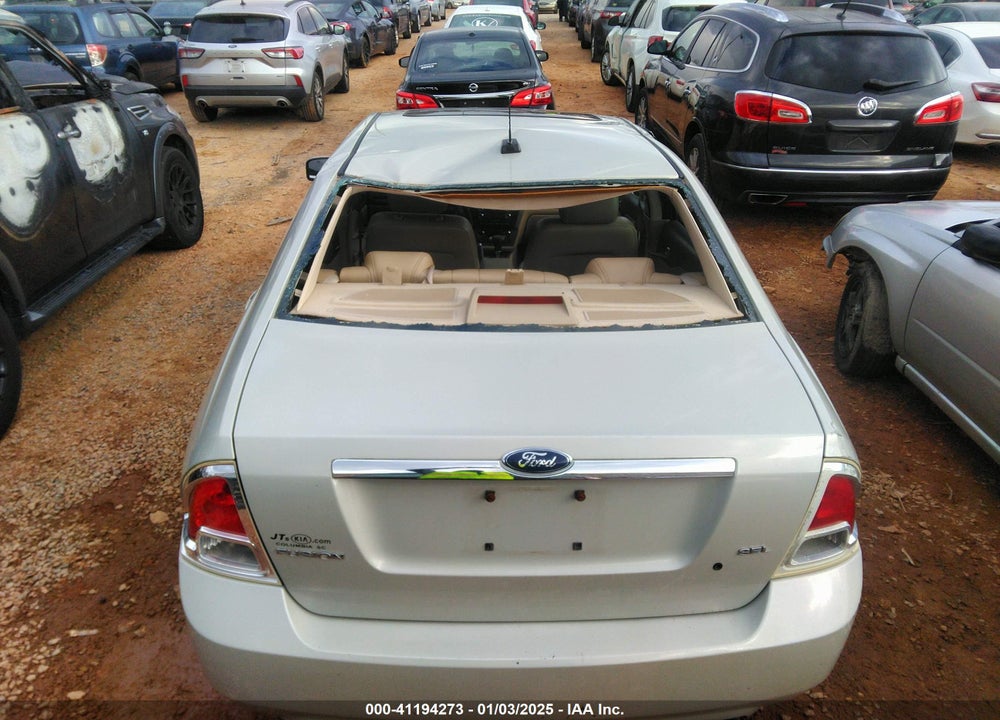2008 FORD FUSION SEL VIN: 3FAHP08Z88R226211