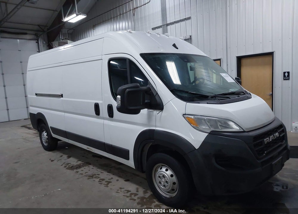 2023 RAM PROMASTER 2500 HIGH ROOF 159 WB VIN: 3C6LRVDG3PE552897