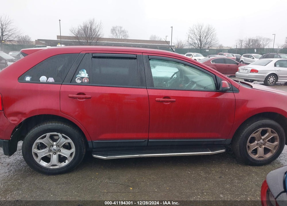 2013 FORD EDGE SEL VIN: 2FMDK4JCXDBA93685