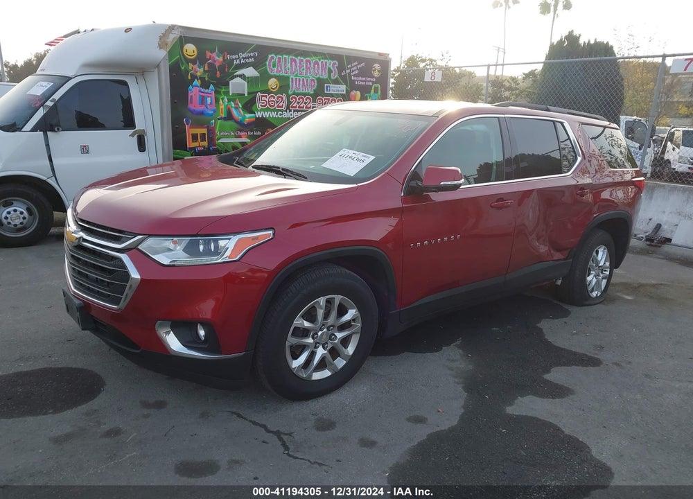 2020 CHEVROLET TRAVERSE FWD LT CLOTH VIN: 1GNERGKW2LJ181839
