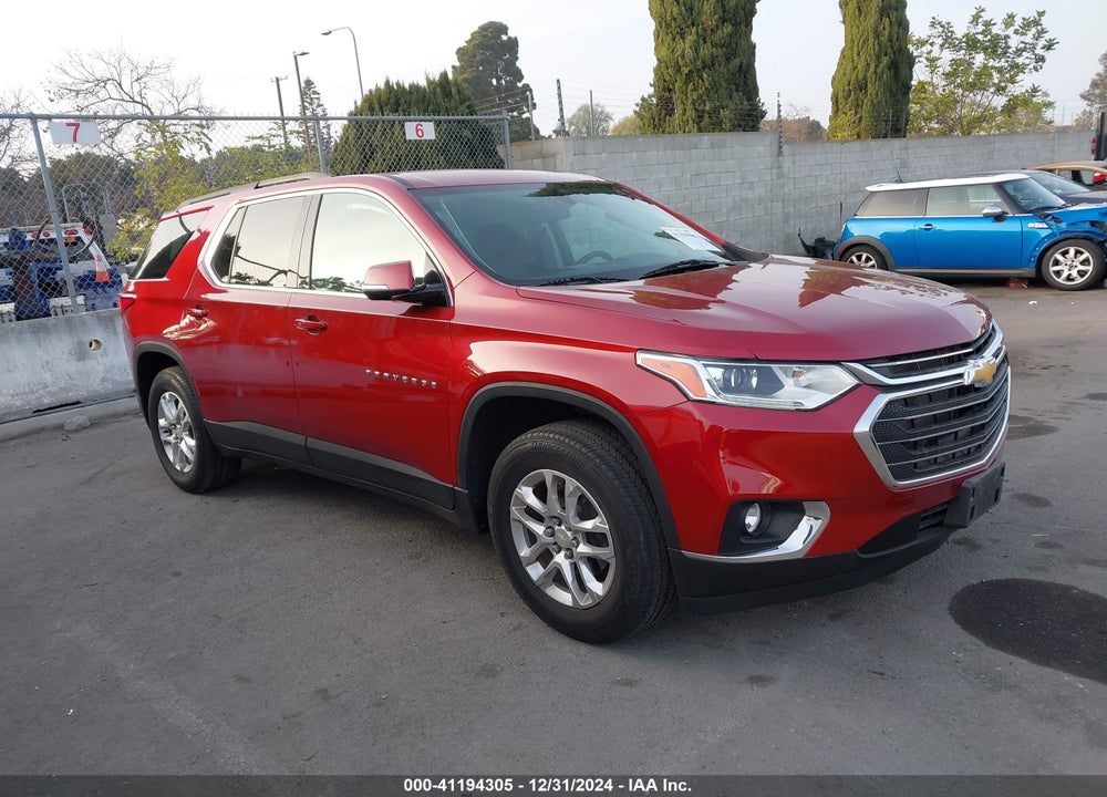 2020 CHEVROLET TRAVERSE FWD LT CLOTH VIN: 1GNERGKW2LJ181839