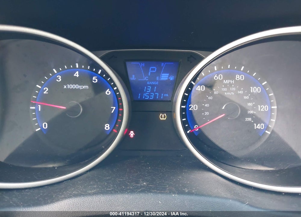 2012 HYUNDAI TUCSON VIN: KM8JU3AC0CU524079