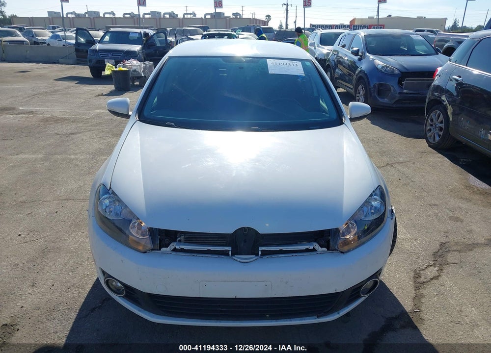 2013 VOLKSWAGEN GOLF VIN: WVWDM7AJ6DW127196