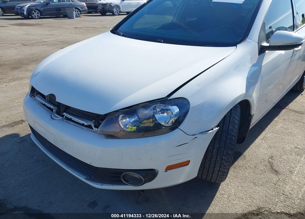 2013 VOLKSWAGEN GOLF VIN: WVWDM7AJ6DW127196