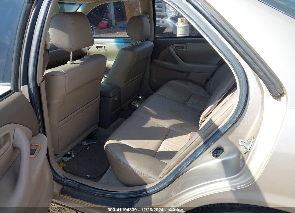 1998 TOYOTA CAMRY LE V6/XLE V6 VIN: JT2BF28K3W0122670