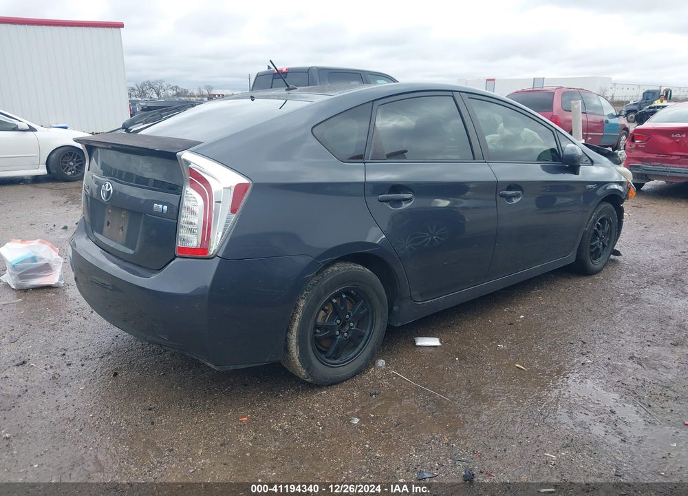 2012 TOYOTA PRIUS VIN: JTDKN3DU9C1601270