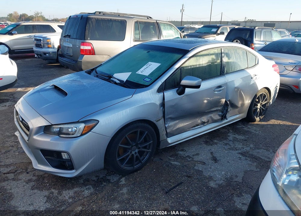 2016 SUBARU WRX LIMITED VIN: JF1VA1J64G9810853