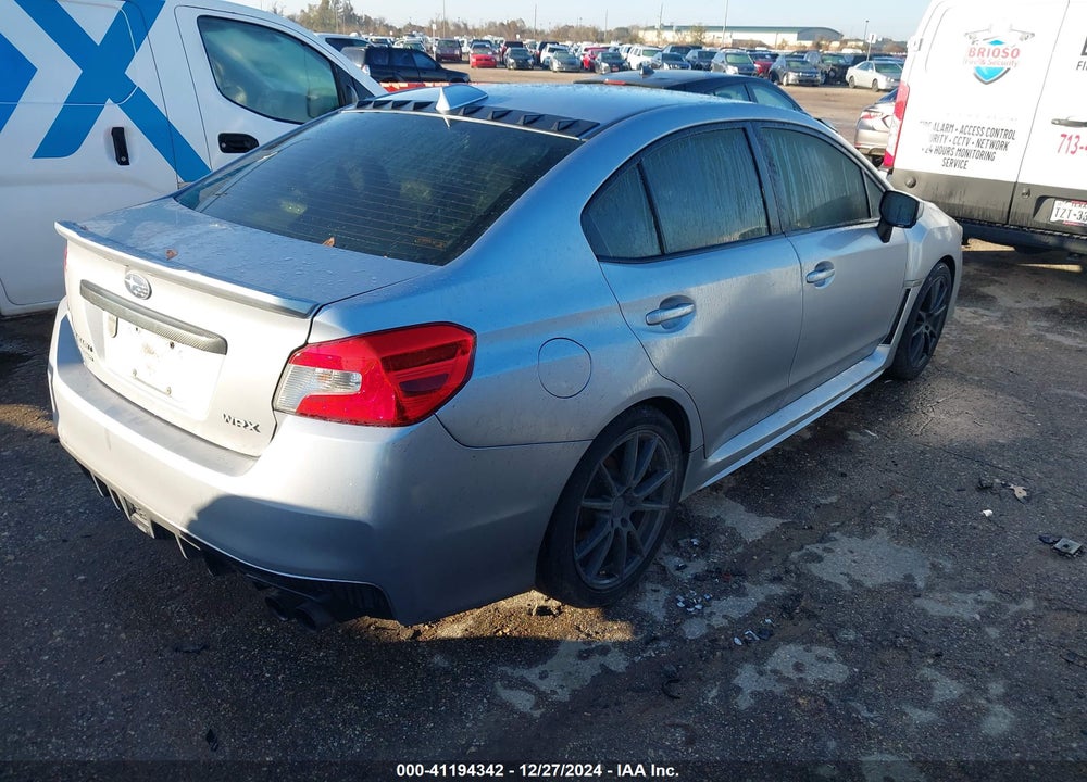 2016 SUBARU WRX LIMITED VIN: JF1VA1J64G9810853
