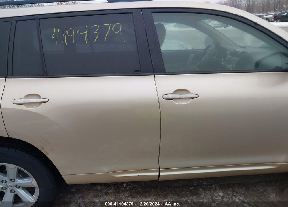 2008 TOYOTA HIGHLANDER VIN: JTEES41AX82006608