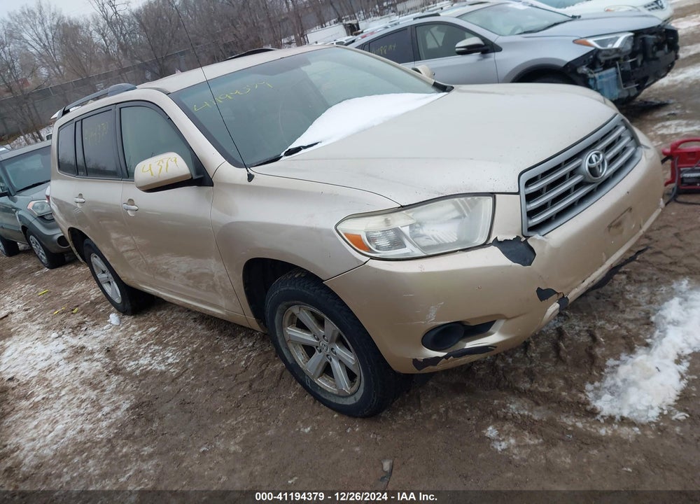 2008 TOYOTA HIGHLANDER VIN: JTEES41AX82006608
