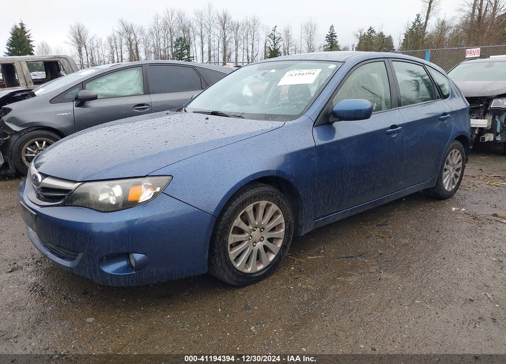 2011 SUBARU IMPREZA 2.5I PREMIUM VIN: JF1GH6B6XBH831348