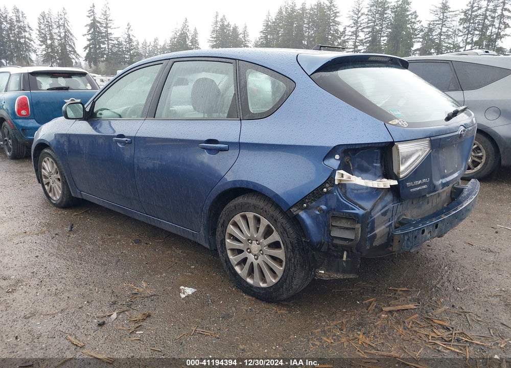 2011 SUBARU IMPREZA 2.5I PREMIUM VIN: JF1GH6B6XBH831348