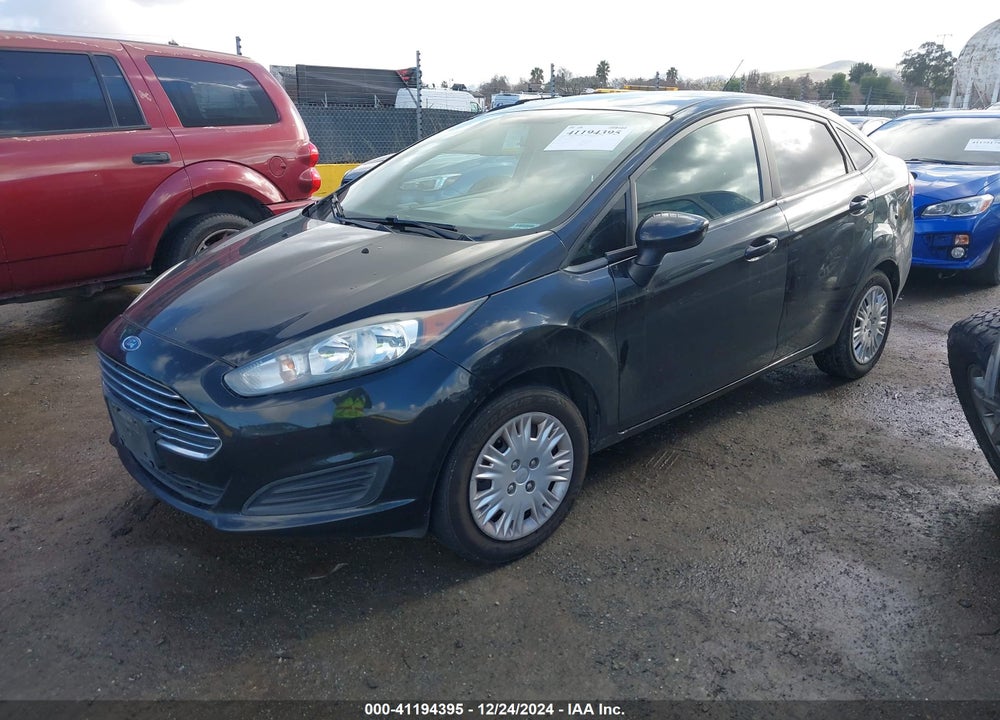 2015 FORD FIESTA S VIN: 3FADP4AJ2FM198488