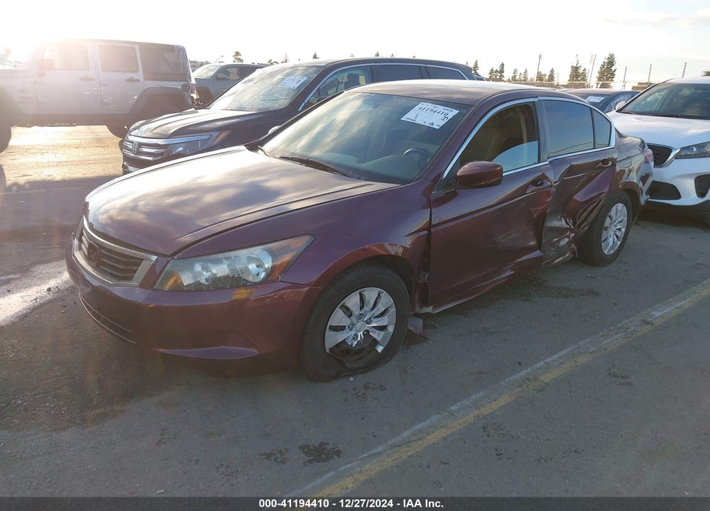 2010 HONDA ACCORD 2.4 LX VIN: 1HGCP2F33AA175443