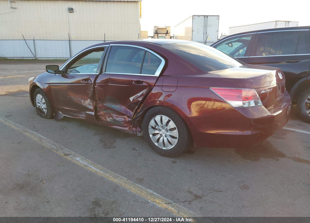 2010 HONDA ACCORD 2.4 LX VIN: 1HGCP2F33AA175443