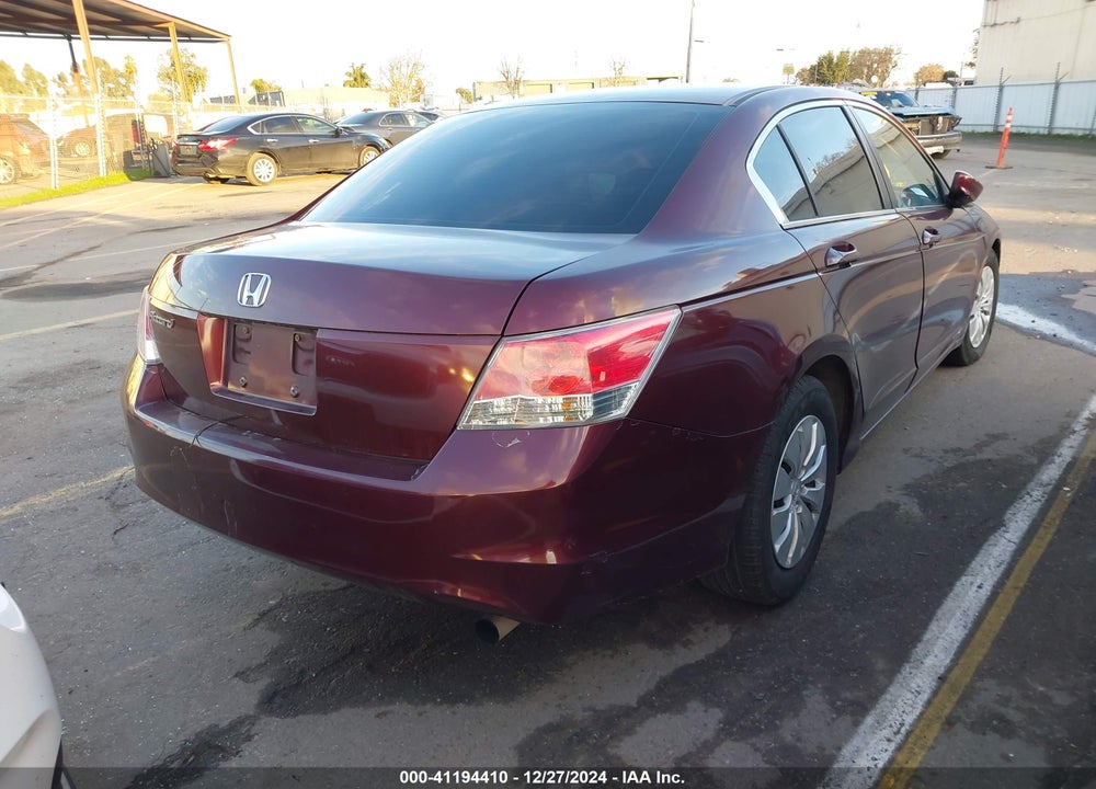 2010 HONDA ACCORD 2.4 LX VIN: 1HGCP2F33AA175443