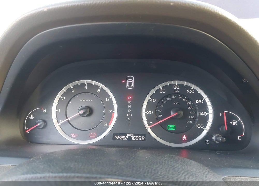 2010 HONDA ACCORD 2.4 LX VIN: 1HGCP2F33AA175443