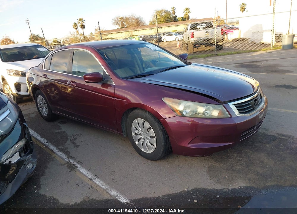 2010 HONDA ACCORD 2.4 LX VIN: 1HGCP2F33AA175443