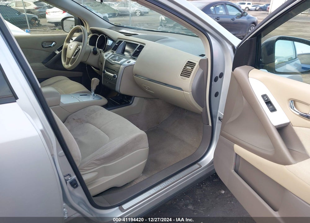 2012 NISSAN MURANO S VIN: JN8AZ1MUXCW102666