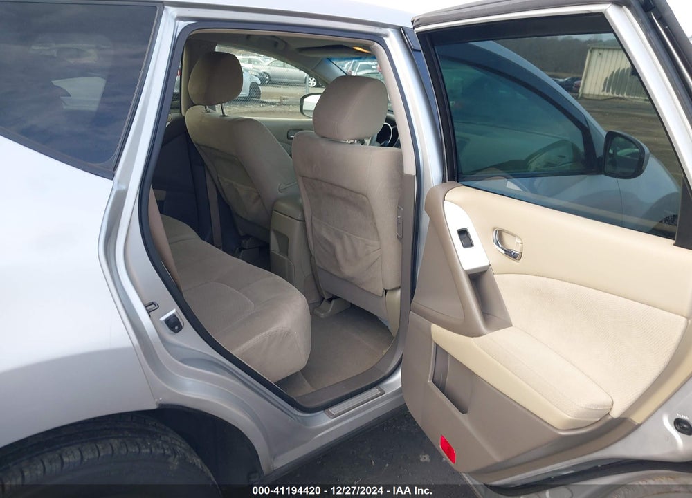 2012 NISSAN MURANO S VIN: JN8AZ1MUXCW102666