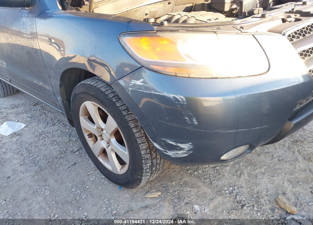 2007 HYUNDAI SANTA FE LIMITED/SE VIN: 5NMSH13E37H104040