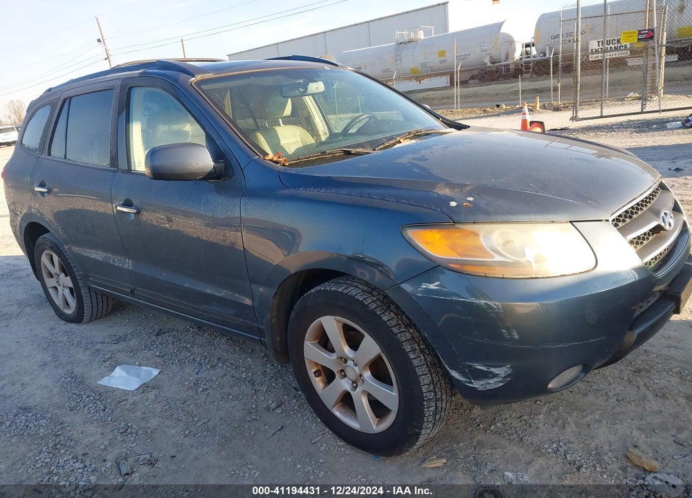 2007 HYUNDAI SANTA FE LIMITED/SE VIN: 5NMSH13E37H104040