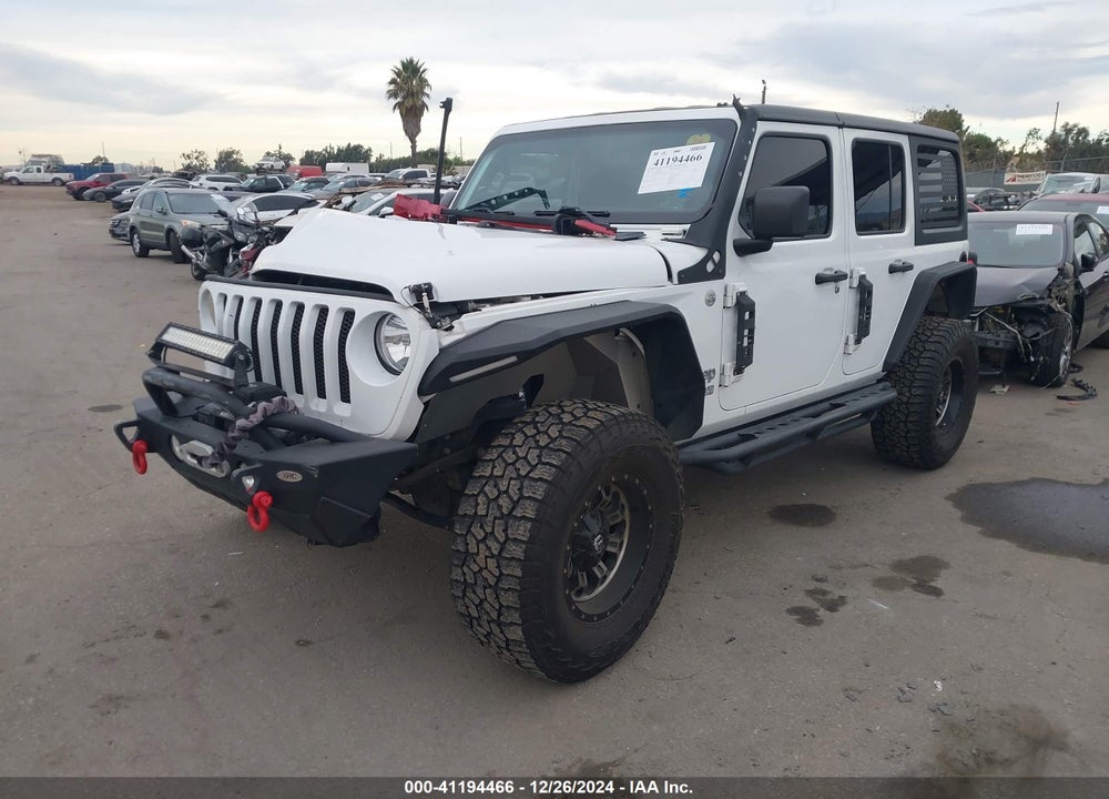 2019 JEEP WRANGLER UNLIMITED SPORT S 4X4 VIN: 1C4HJXDG0KW646218