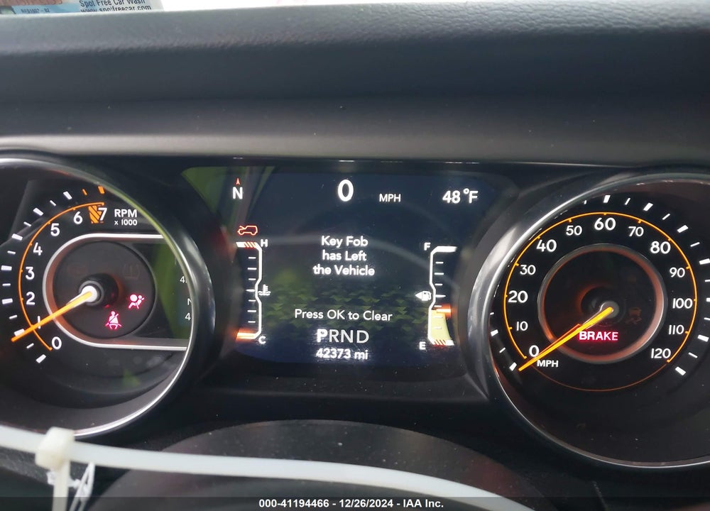 2019 JEEP WRANGLER UNLIMITED SPORT S 4X4 VIN: 1C4HJXDG0KW646218