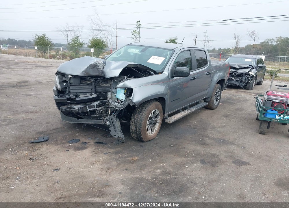 2021 CHEVROLET COLORADO 4WD SHORT BOX Z71 VIN: 1GCGTDEN4M1191469