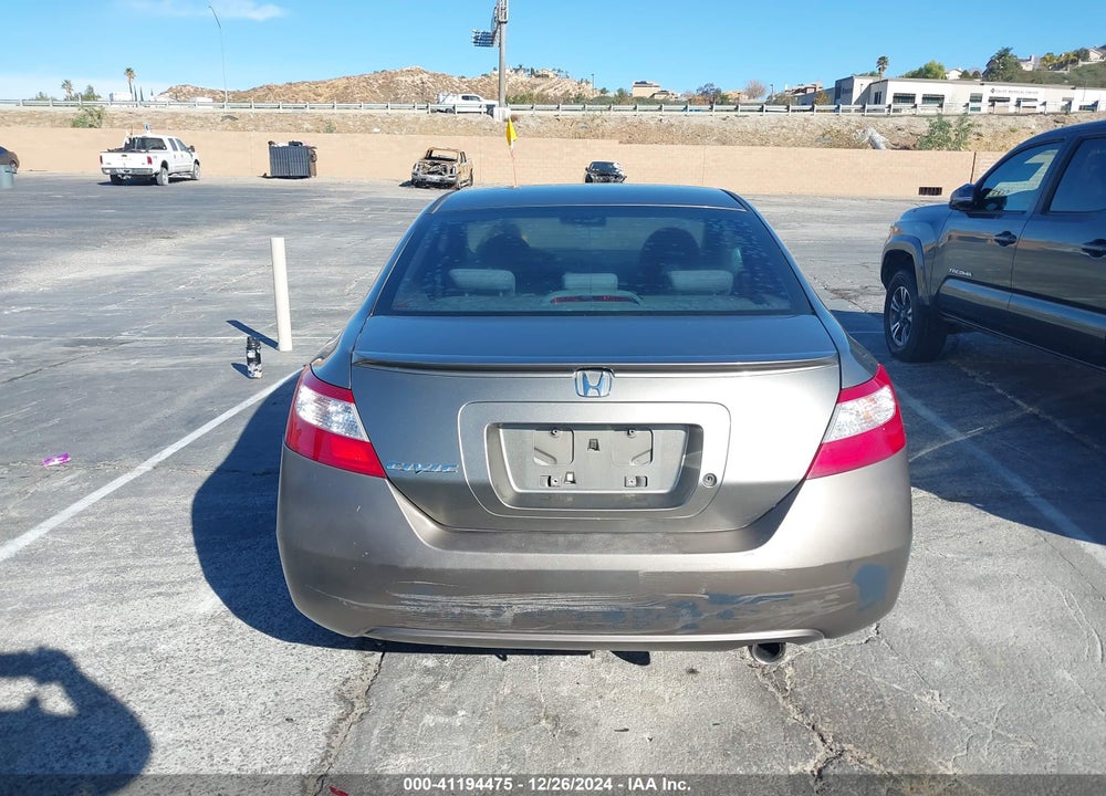 2006 HONDA CIVIC VIN: 2HGFC12636H516601