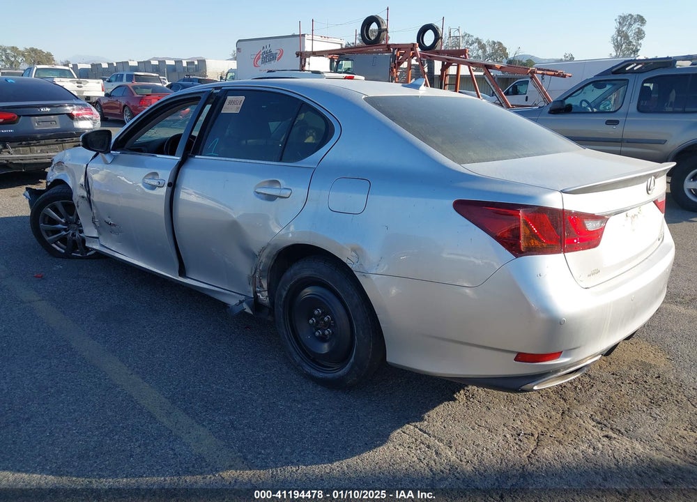 2013 LEXUS GS 350 VIN: JTHBE1BL3D5026185