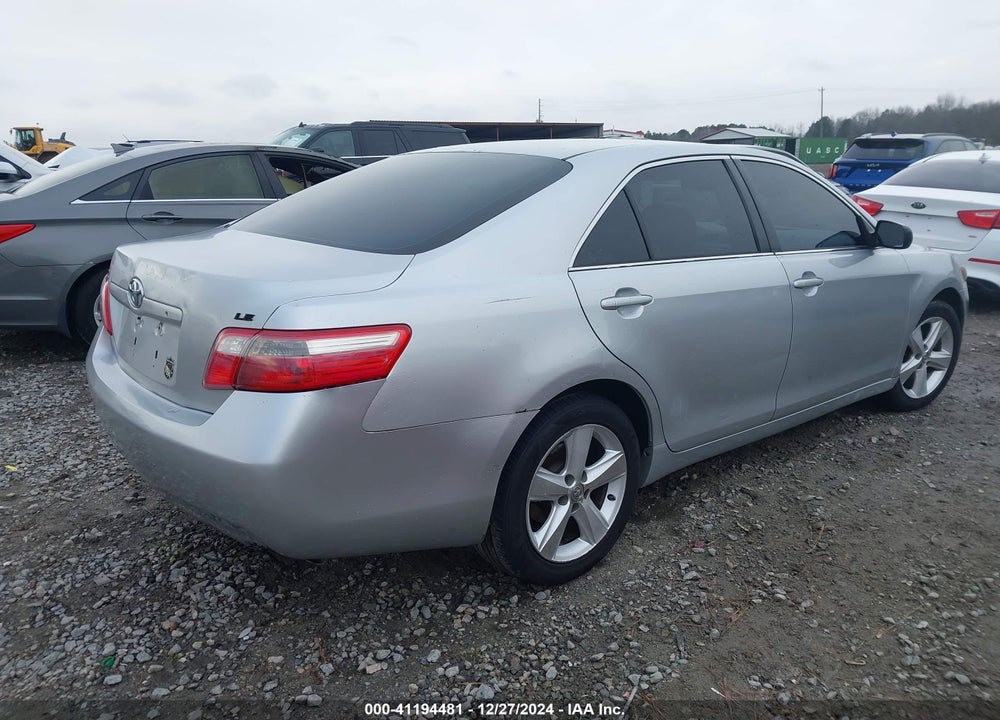2007 TOYOTA CAMRY LE VIN: 4T1BE46K27U583826