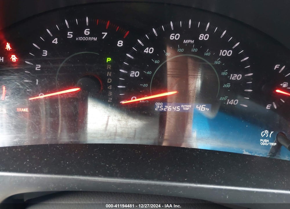 2007 TOYOTA CAMRY LE VIN: 4T1BE46K27U583826