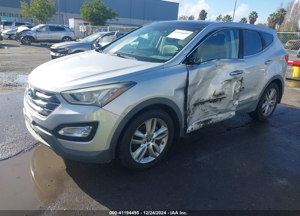 2013 HYUNDAI SANTA FE SPORT 2.0T VIN: 5XYZWDLA6DG046644