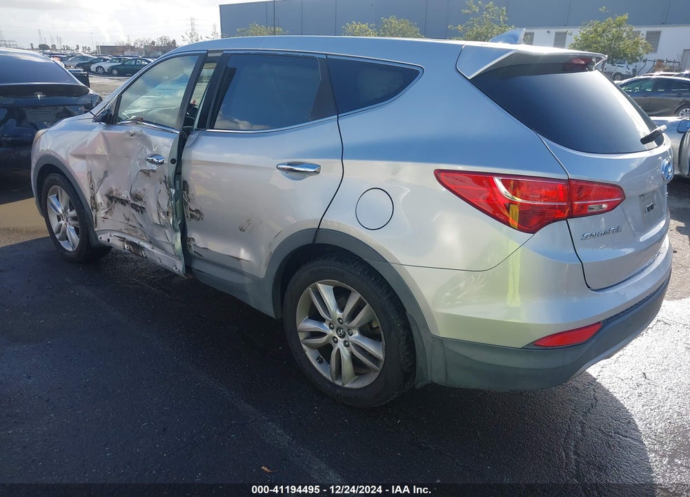 2013 HYUNDAI SANTA FE SPORT 2.0T VIN: 5XYZWDLA6DG046644