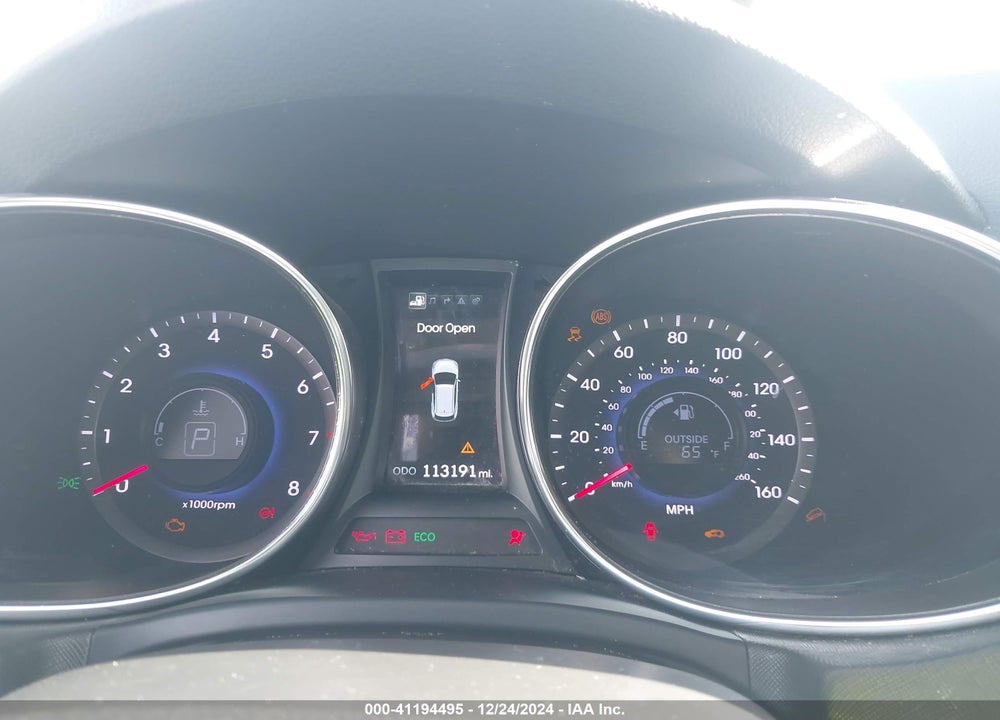 2013 HYUNDAI SANTA FE SPORT 2.0T VIN: 5XYZWDLA6DG046644