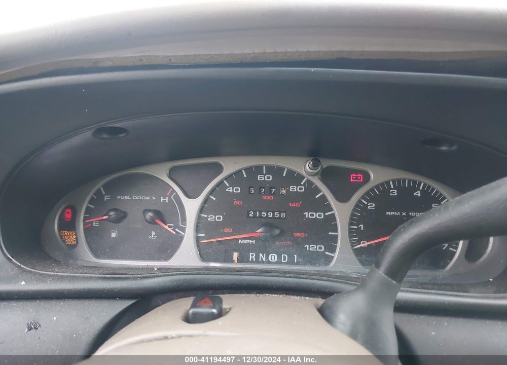 1999 FORD TAURUS LX VIN: 1FAFP52U7XG220438
