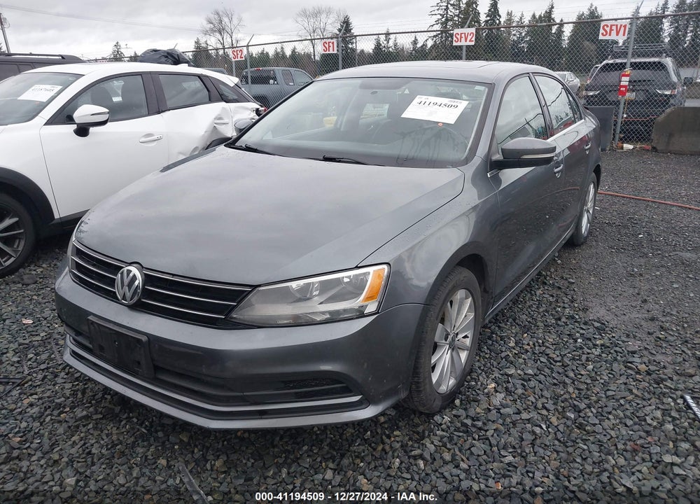 2015 VOLKSWAGEN JETTA 1.8T SE VIN: 3VWD17AJ5FM282749