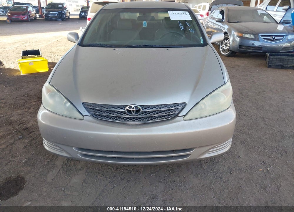 2004 TOYOTA CAMRY LE VIN: 4T1BE32K94U368472