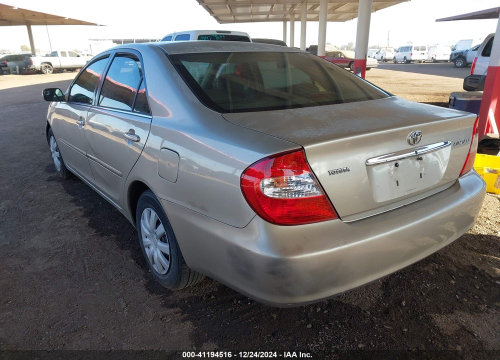 2004 TOYOTA CAMRY LE VIN: 4T1BE32K94U368472