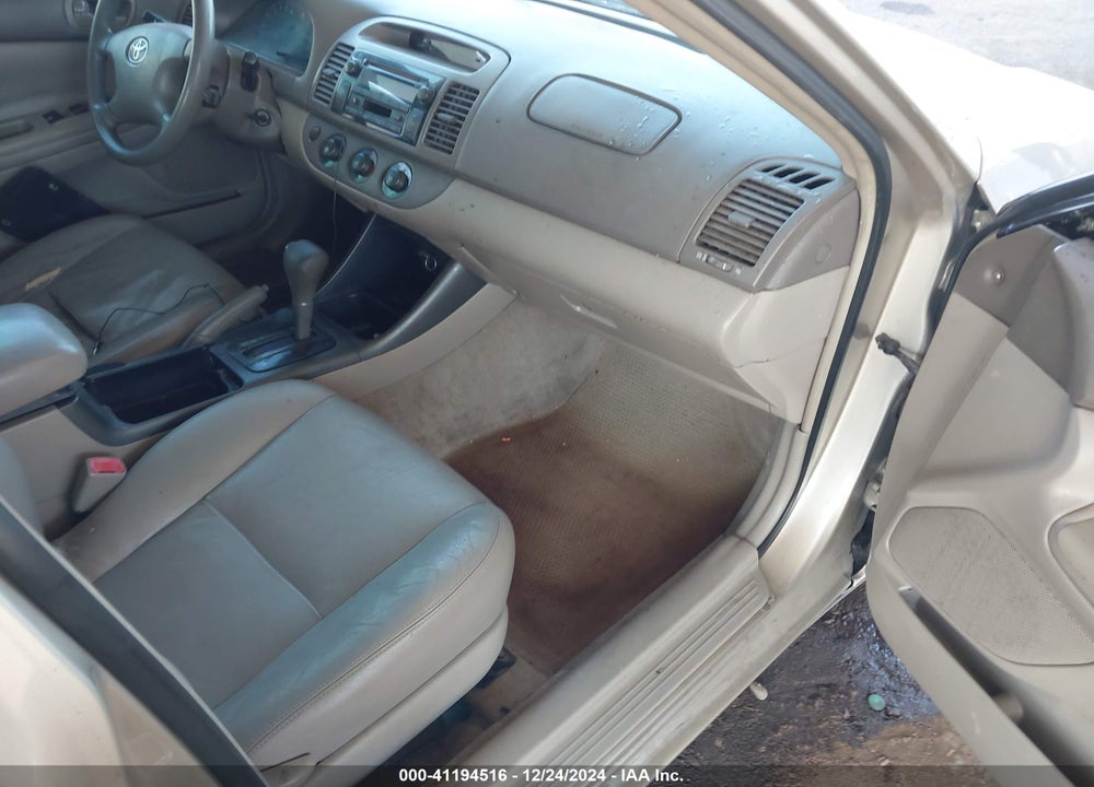 2004 TOYOTA CAMRY LE VIN: 4T1BE32K94U368472