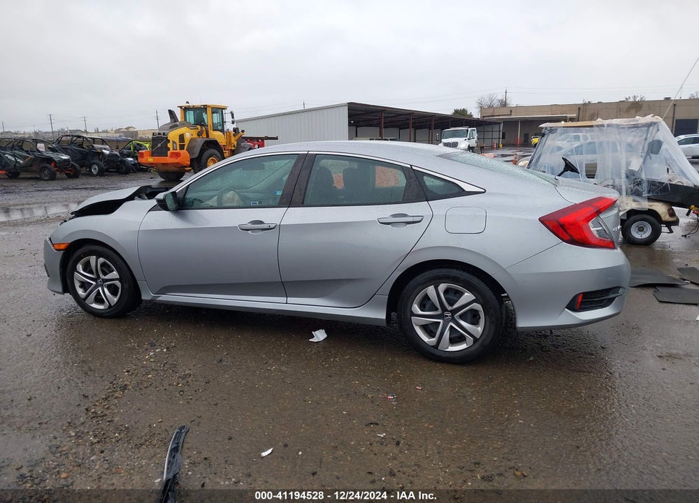2016 HONDA CIVIC VIN: 19XFC2F51GE243754