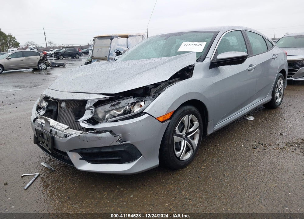 2016 HONDA CIVIC VIN: 19XFC2F51GE243754