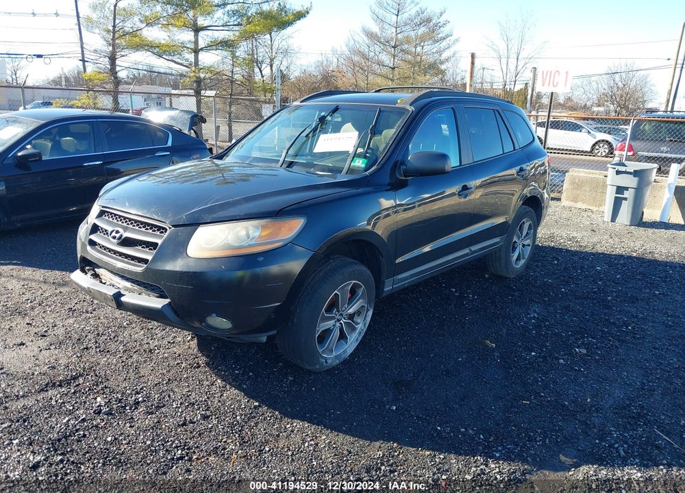 2009 HYUNDAI SANTA FE GLS VIN: 5NMSG73D09H297764