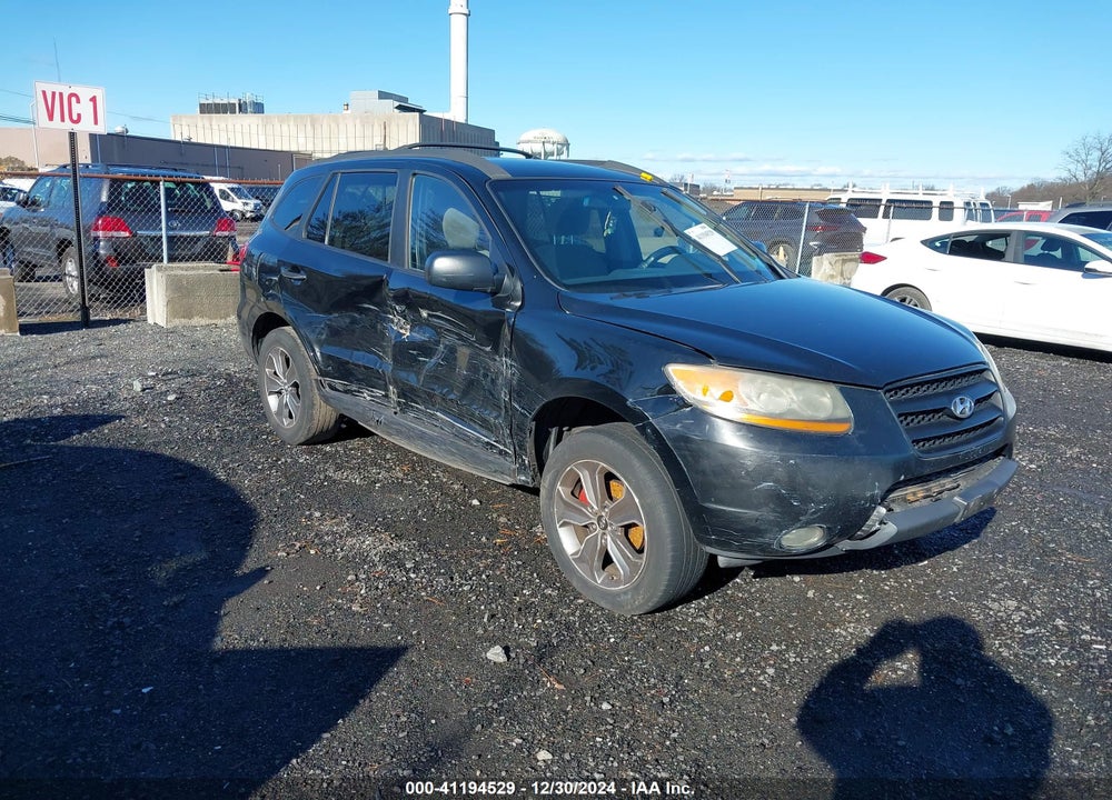 2009 HYUNDAI SANTA FE GLS VIN: 5NMSG73D09H297764
