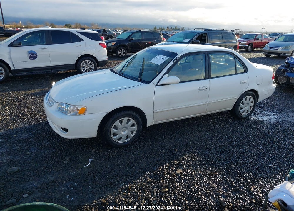 2002 TOYOTA COROLLA LE VIN: 2T1BR12E82C585688