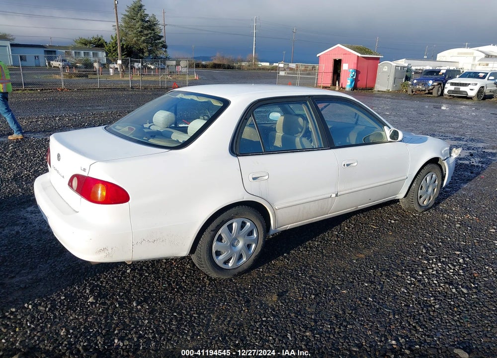 2002 TOYOTA COROLLA LE VIN: 2T1BR12E82C585688