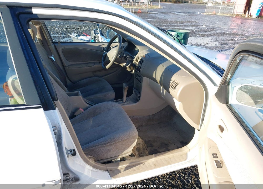 2002 TOYOTA COROLLA LE VIN: 2T1BR12E82C585688