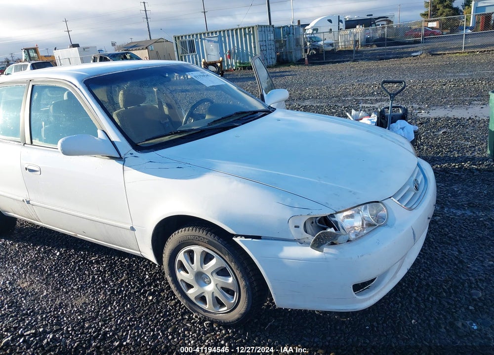 2002 TOYOTA COROLLA LE VIN: 2T1BR12E82C585688